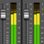 Protools faders